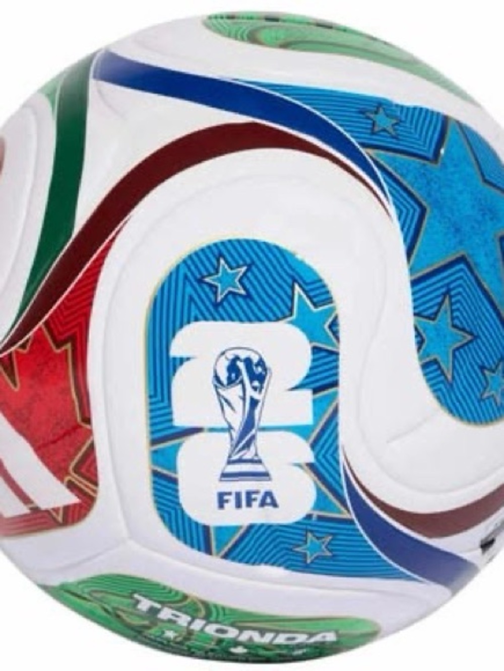FIFA Blue Multi-Color Soccer Ball